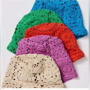 Free People Saide Crochet Hat